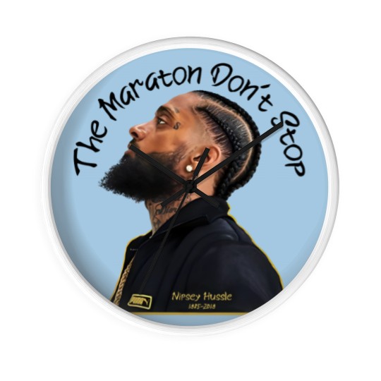Discover Nipsey Hussle Wall Clocks,Nipsey Hussle graphic Wall Clocks,Nipsey hussle merch,Nipsey Hussle Wall Clocks