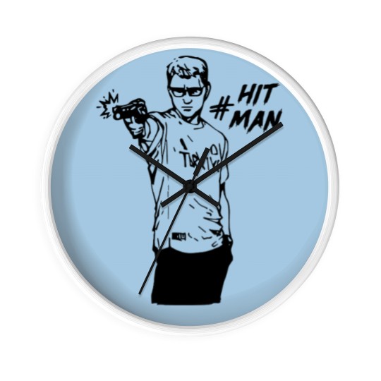 Discover Turkish Shooter Yusuf Dikec Wall Clocks, Hit Man Wall Clocks,Shooting Sports Wall Clocks,Cool Shooter Wall Clocks