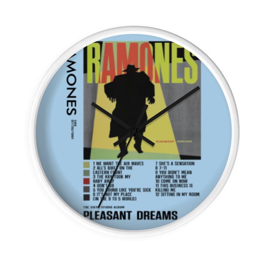 Discover Ramones Pleasant Dreams Wall Clocks
