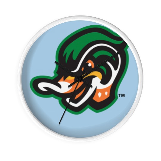 Discover Down East Wood Ducks Wall Clocks