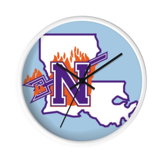 Discover Demons-Northwestern state Wall Clocks