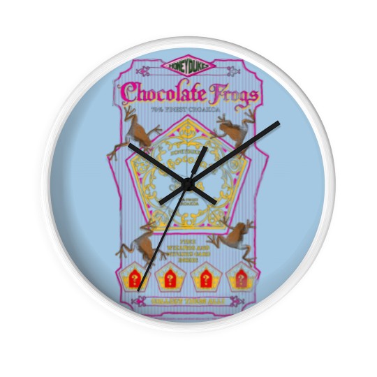 Discover Harry Potter Chocolate Frogs Wall Clocks