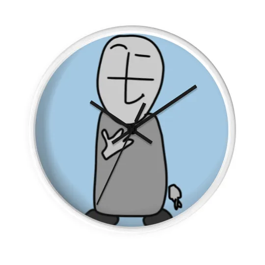 Discover Grunt Fingers Crossed Madness Combat Wall Clocks