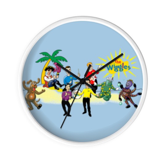 Discover Dancinat Wiggle Bay! Wall Clocks