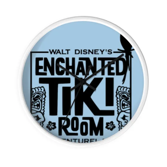 Discover Enchanted tiki room Wall Clocks / In the tiki tiki tiki room / all the birds