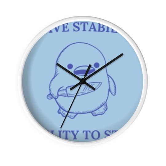 Discover I Have Stability Ability To Stab Wall Clocks, I Have Stability. Ability To Stab Wall Clocks