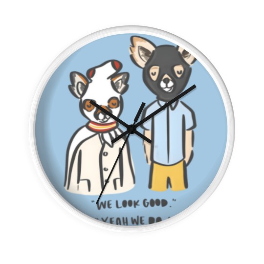 Discover Fantastics Mr. Fox - Ash and Kristofferson Wall Clocks