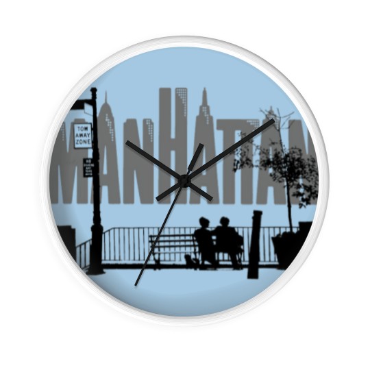 Discover Manhattan - Manhattan - Wall Clocks