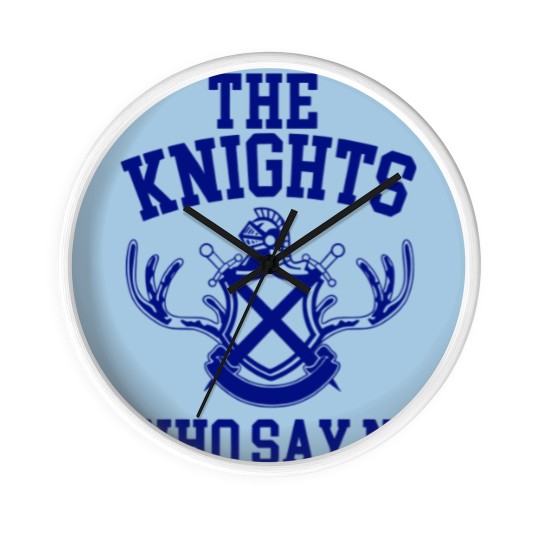 Discover The Knights Who Say Ni Monty Python The Holy Grail Wall Clocks