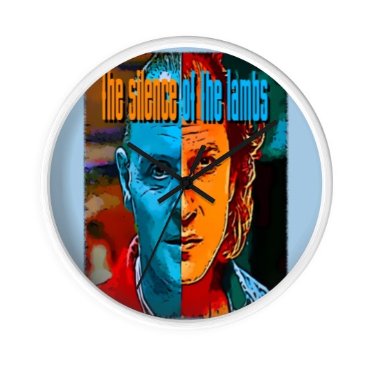 Discover The Silence of the Lambs Wall Clocks, Silence of the Lambs Movie Poster Wall Clocks