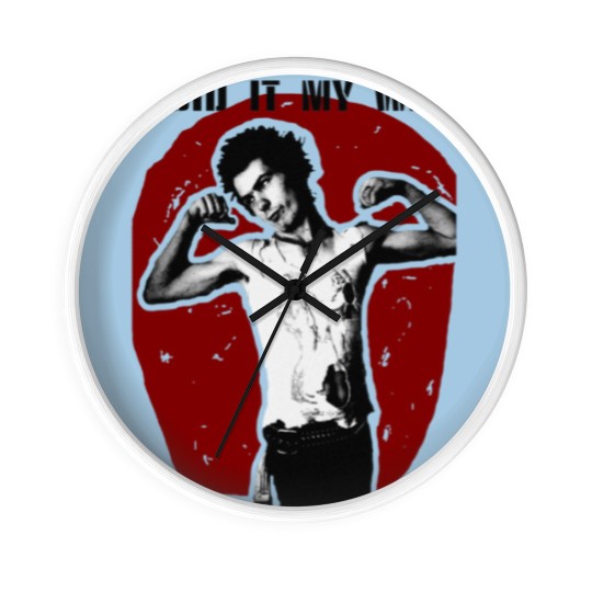 Discover Sid Vicious I Did It My Way Wall Clocks