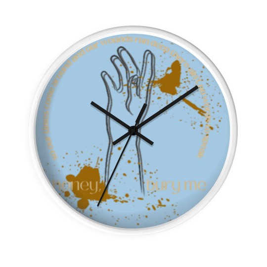 Discover Bury Me Noah KahanBury Me Noah Kahann Wall Clocks