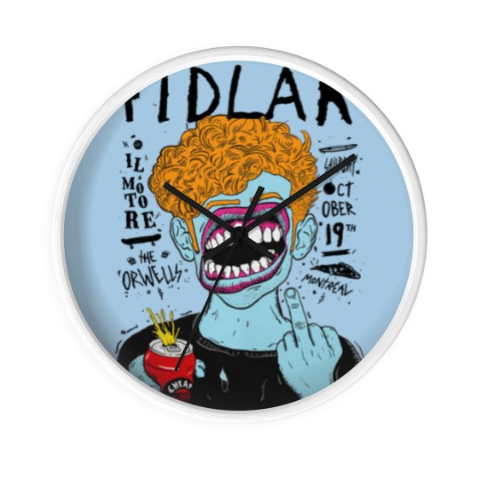 Discover fidlar band rockfidlar grennday deads kennedys nofx Class Wall Clocks