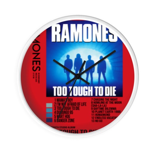 Discover Ramones Too Tough to Die Wall Clocks