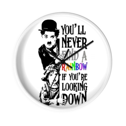 Discover charlie chaplin the cure Wall Clocks