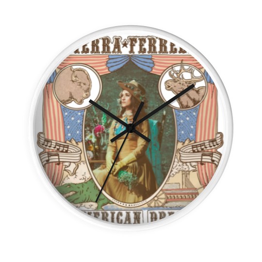 Discover Sierra Ferrell Gift For Fans White Wall Clocks