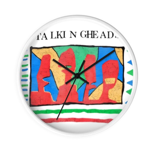 Discover Talking Heads Vintage Distressed - Talking Heads - Wall Clocks
