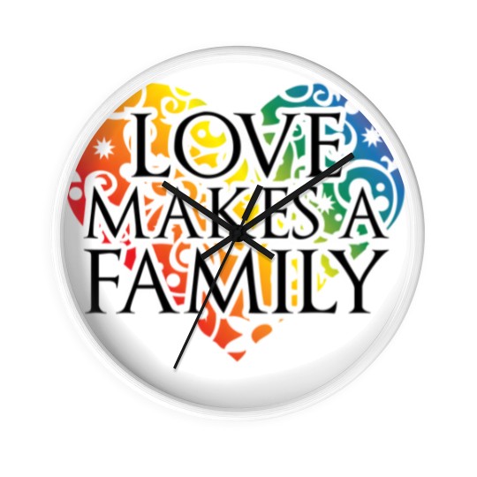 Discover LOVE Makes A Family Wall Clocks