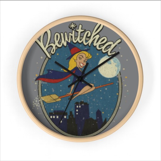 Discover Bewitched 1964 - Witch - Wall Clocks