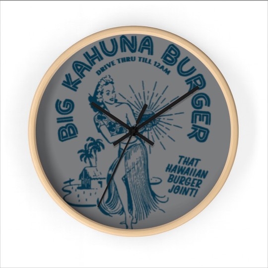 Discover Big Kahuna Burger - Pulp Fiction - Wall Clocks