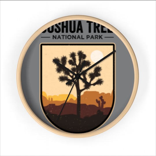 Discover Joshua Tree Wall Clocks Vintage Joshua Tree National Park Wall Clocks