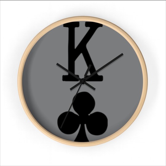 Discover King Of Clubs - Sleeve Wall Clocks