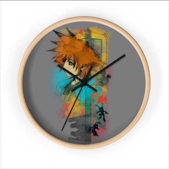 Discover Kingdom of Watercolors - Kingdom Hearts - Wall Clocks