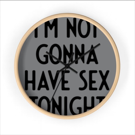 Discover White Lie Party Quotes Sayings Meme Gift - White Lie Party - Wall Clocks