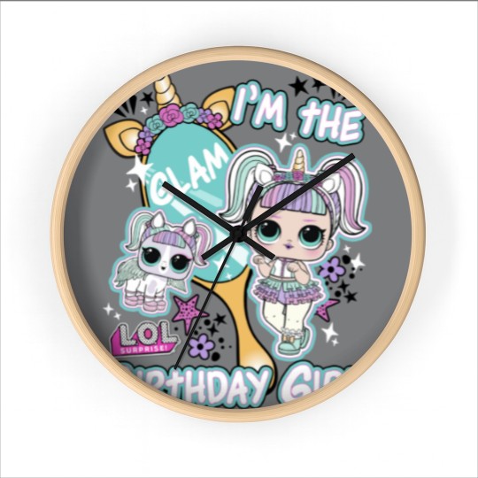 Discover LOL Surprise I'm The Glam Birthday Girl Wall Clocks