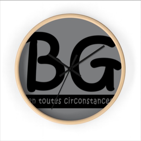 Discover BG en toutes circonstances - Bg - Wall Clocks