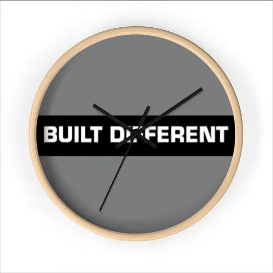 Discover Just built different Wall Clocks