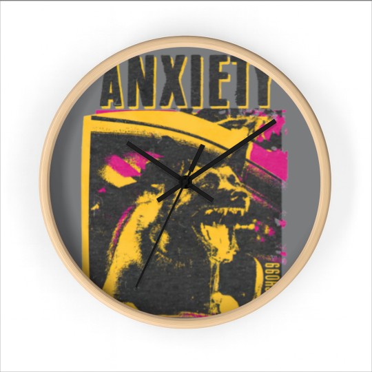 Discover anxiety by psycho99 - Anxiety - Wall Clocks