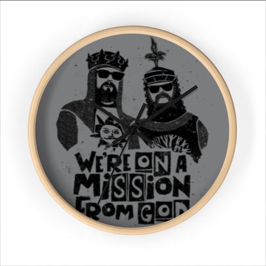 Discover The Blues Brethren - Monty Python And The Holy Grail - Wall Clocks