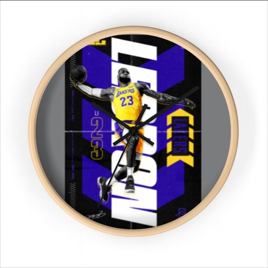 Discover LEBRON JAMES - Lebron James - Wall Clocks