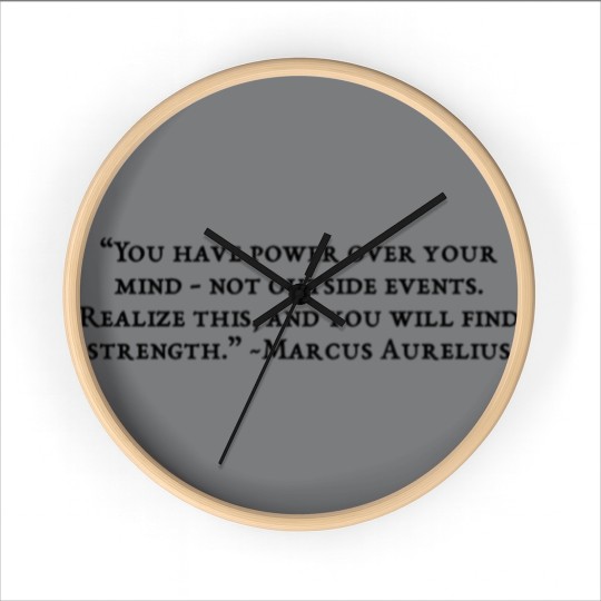 Discover Philosopher’s Saying Wall Clocks