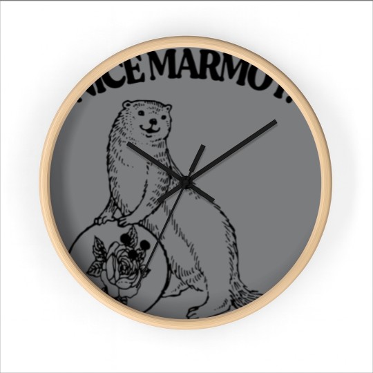 Discover Nice Marmot - The Big Lebowski - Wall Clocks