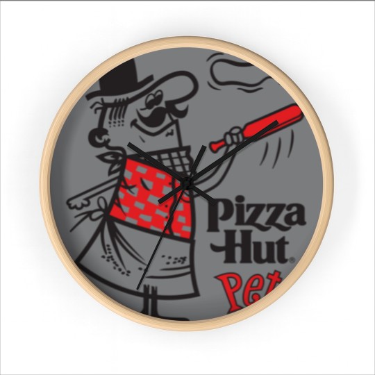 Discover Pizza Hut Pete - Light - Pizza Hut Pete - Wall Clocks
