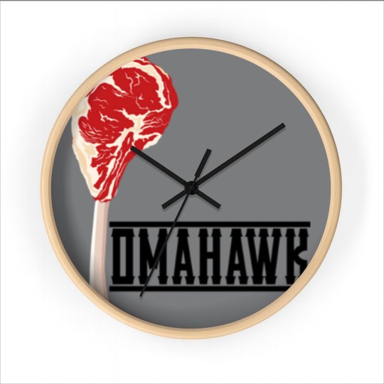 Discover Tomahawk Steak Wall Clocks