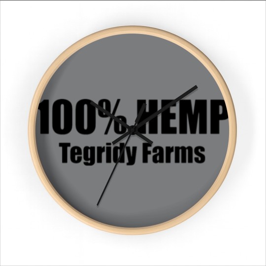 Discover Tegridy Farms Wall Clocks
