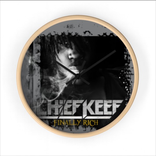 Discover Chief Keef Delux Cover Wall Clocks