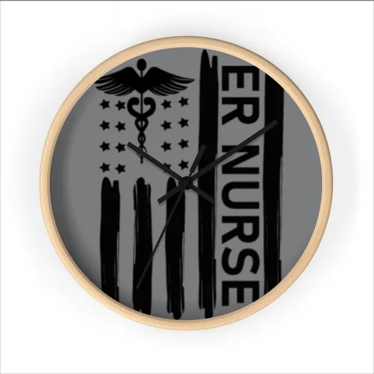Discover ER Nurse Wall Clocks