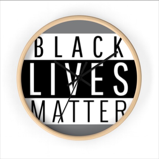 Discover black lives matter mask Wall Clocks