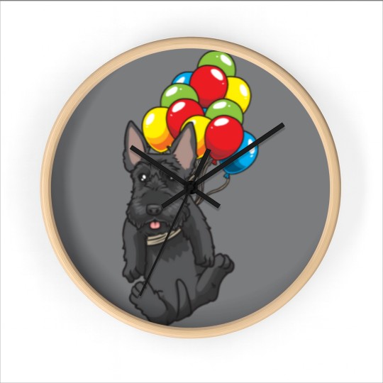Discover Scottish Terrier funny Scottie Saying Wall Clocks