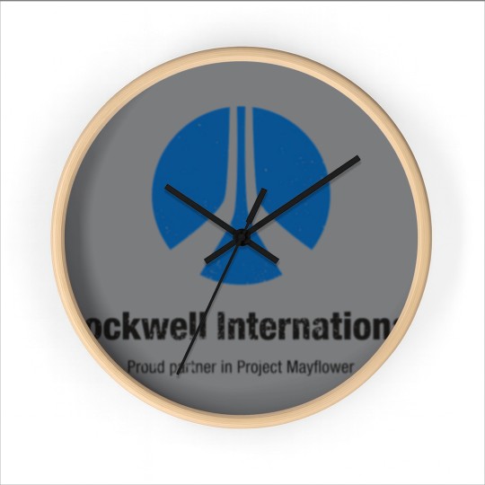 Discover Rockwell International (aged look) - Close Encounters - Wall Clocks