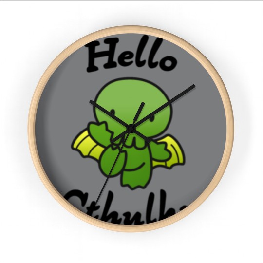 Discover Hello Cthulhu Wall Clocks