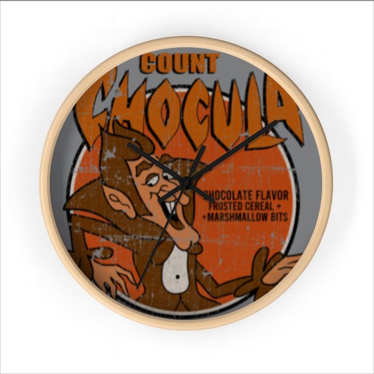 Discover Vintage Count Chocula - Cereal - Wall Clocks