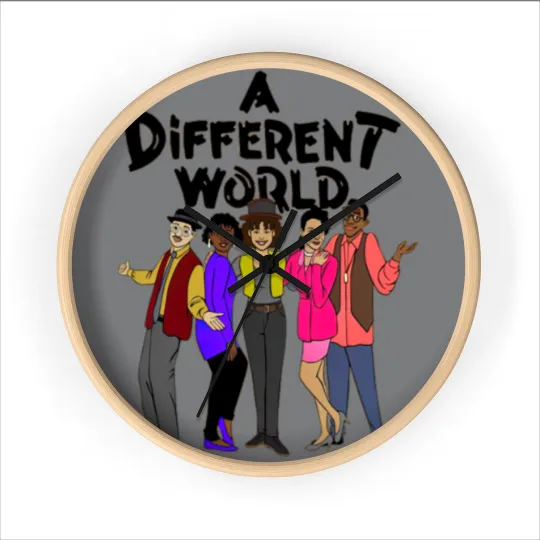 Discover Black Tv Shows A Different World Black TV Shows Wall Clocks