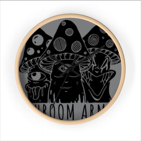 Discover Car Decal BLACK-01 Wall Clocks