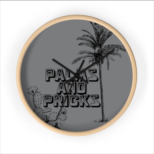 Discover Palms and Pricks Vintage - Vintage Cactus - Wall Clocks