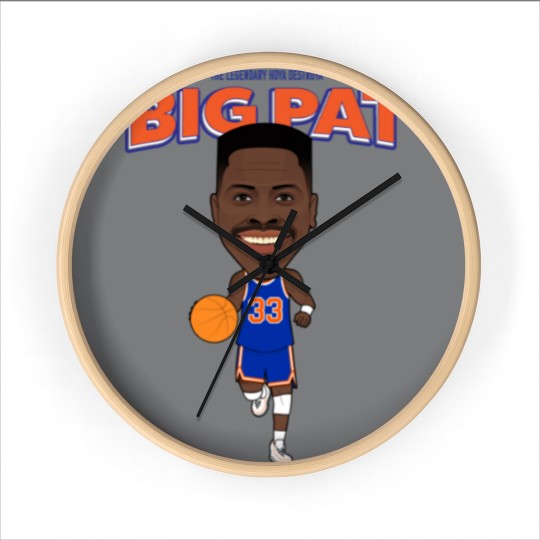 Discover Big Pat - Patrick Ewing - Wall Clocks